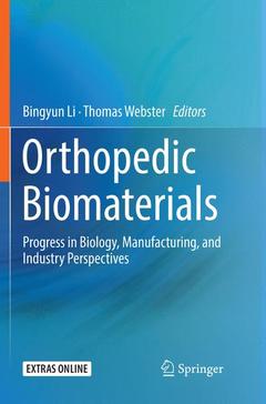 Couverture de l’ouvrage Orthopedic Biomaterials 