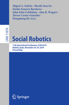 Couverture de l’ouvrage Social Robotics