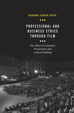 Couverture de l’ouvrage Professional and Business Ethics Through Film