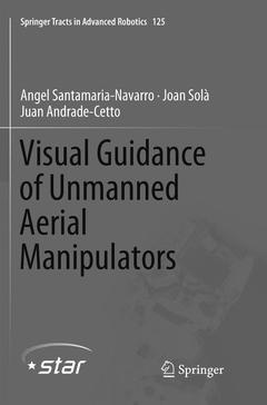 Couverture de l’ouvrage Visual Guidance of Unmanned Aerial Manipulators