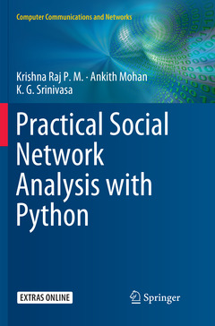 Cover of the book Practical Social Network Analysis with Python