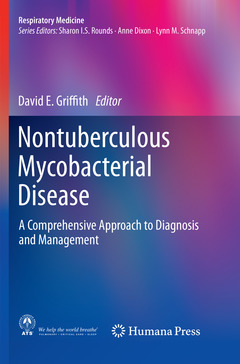 Couverture de l’ouvrage Nontuberculous Mycobacterial Disease