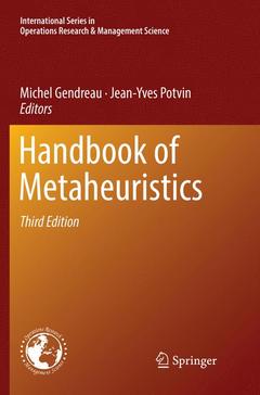 Couverture de l’ouvrage Handbook of Metaheuristics