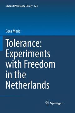Couverture de l’ouvrage Tolerance : Experiments with Freedom in the Netherlands