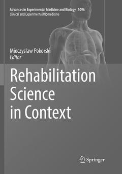 Cover of the book Rehabilitation Science in Context