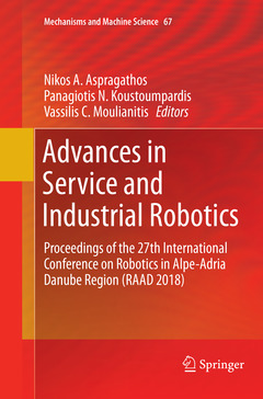 Couverture de l’ouvrage Advances in Service and Industrial Robotics