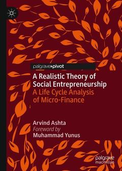Couverture de l’ouvrage A Realistic Theory of Social Entrepreneurship