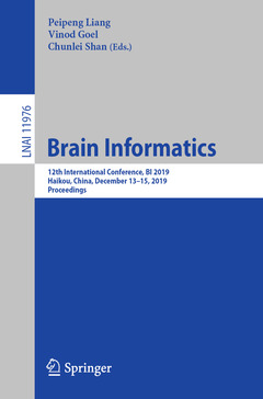Couverture de l’ouvrage Brain Informatics
