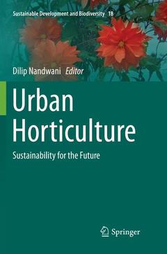 Couverture de l’ouvrage Urban Horticulture
