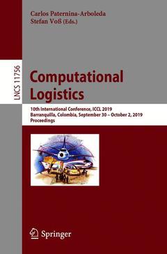 Couverture de l’ouvrage Computational Logistics