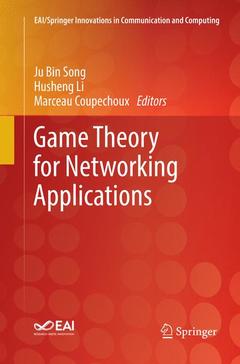 Cover of the book Game Theory for Networking Applications