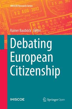 Couverture de l’ouvrage Debating European Citizenship