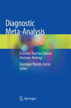 Couverture de l’ouvrage Diagnostic Meta-Analysis