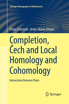 Couverture de l’ouvrage Completion, Čech and Local Homology and Cohomology