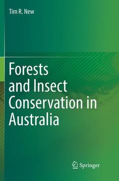 Couverture de l’ouvrage Forests and Insect Conservation in Australia