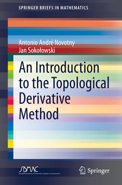 Couverture de l’ouvrage An Introduction to the Topological Derivative Method