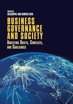 Couverture de l’ouvrage Business Governance and Society