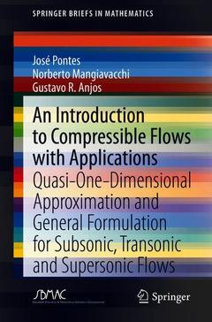 Couverture de l’ouvrage An Introduction to Compressible Flows with Applications