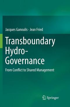 Couverture de l’ouvrage Transboundary Hydro-Governance