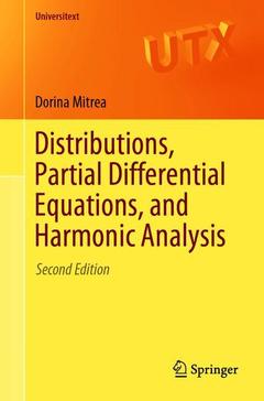 Cover of the book Distributions, Partial Differential Equations, and Harmonic Analysis
