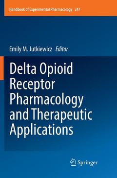 Cover of the book Delta Opioid Receptor Pharmacology and Therapeutic Applications