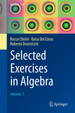 Couverture de l’ouvrage Selected Exercises in Algebra