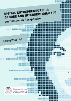 Couverture de l’ouvrage Digital Entrepreneurship, Gender and Intersectionality