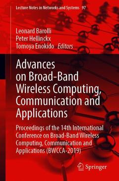 Cover of the book Advances on Broad-Band Wireless Computing, Communication and Applications