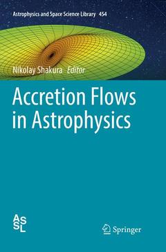 Couverture de l’ouvrage Accretion Flows in Astrophysics 
