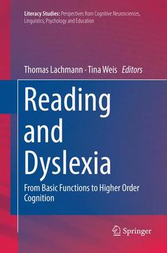 Couverture de l’ouvrage Reading and Dyslexia