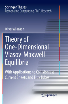 Couverture de l’ouvrage Theory of One-Dimensional Vlasov-Maxwell Equilibria