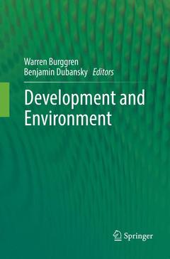 Couverture de l’ouvrage Development and Environment