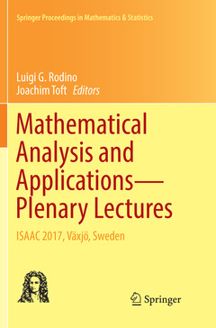 Couverture de l’ouvrage Mathematical Analysis and Applications—Plenary Lectures