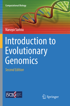 Couverture de l’ouvrage Introduction to Evolutionary Genomics