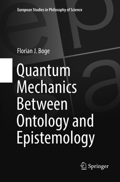 Couverture de l’ouvrage Quantum Mechanics Between Ontology and Epistemology