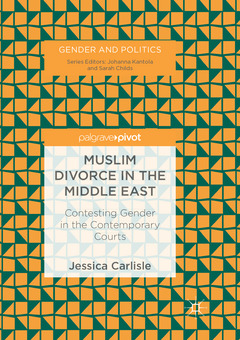 Couverture de l’ouvrage Muslim Divorce in the Middle East
