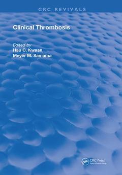 Couverture de l’ouvrage Clinical Thrombosis
