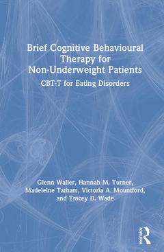 Couverture de l’ouvrage Brief Cognitive Behavioural Therapy for Non-Underweight Patients
