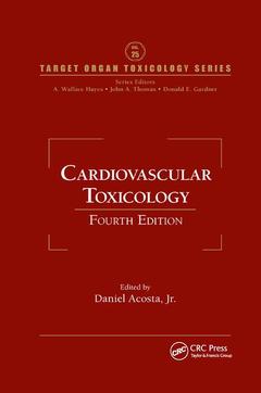 Couverture de l’ouvrage Cardiovascular Toxicology