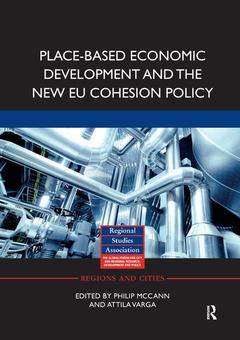 Cover of the book Place-based Economic Development and the New EU Cohesion Policy