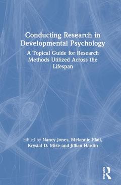 Cover of the book Conducting Research in Developmental Psychology