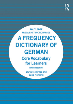Couverture de l’ouvrage A Frequency Dictionary of German