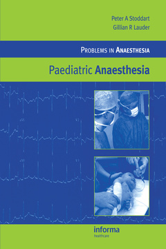 Couverture de l’ouvrage Paediatric Anaesthesia