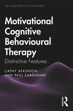 Couverture de l’ouvrage Motivational Cognitive Behavioural Therapy