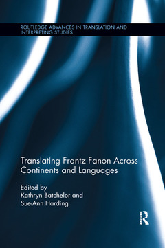 Couverture de l’ouvrage Translating Frantz Fanon Across Continents and Languages