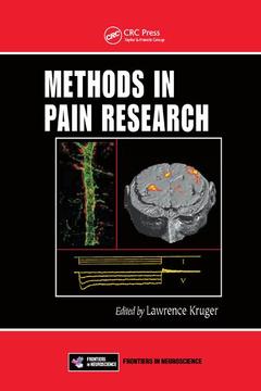 Couverture de l’ouvrage Methods in Pain Research
