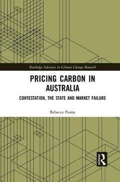 Couverture de l’ouvrage Pricing Carbon in Australia