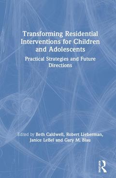 Cover of the book Transforming Residential Interventions