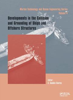 Cover of the book Developments in the Collision and Grounding of Ships and Offshore Structures