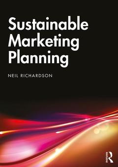 Couverture de l’ouvrage Sustainable Marketing Planning